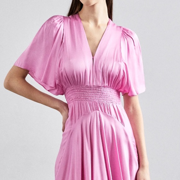 NWOT Maje Pink Rachelora Maxi Dress - Picture 5 of 5
